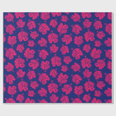 自宅で楽園のビットのための熱帯ハイビスカス ラッピングペーパー (フラット)