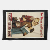 自宅と国 キッチンタオル (横)