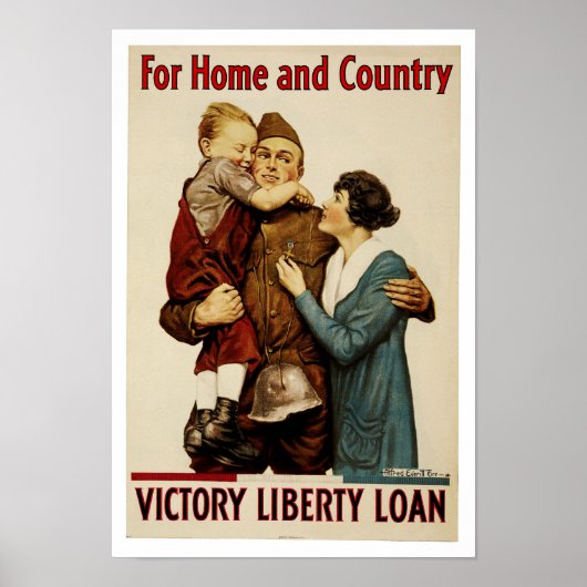 自宅と国 ポスター (正面)