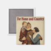 自宅と国 マグネット (正面/裏面)