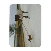 自宅に向かう マグネット (縦)