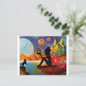 自宅に戻る ポストカード (スタンド正面)