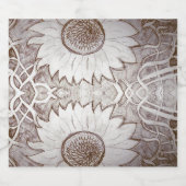 自宅のひまわり ビールラベル (シングルラベル)