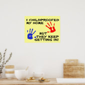 自宅のポスタ保ーに校正おもしろいした ポスター (キッチン)