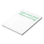 自宅のメモ帳からのニュース ノートパッド (回転)