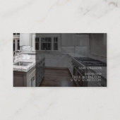 自宅のリノベーションとリモデル 名刺 (裏面)