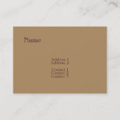 自宅の改良用名刺 名刺 (裏面)