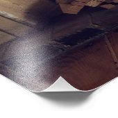 自宅の暖炉 フォトプリント            (角)