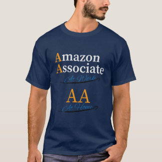 自宅の職場でのAmazon Associateオウム Tシャツ