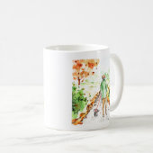 自宅までの長い散歩 コーヒーマグカップ (正面右)