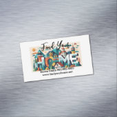 「自宅を探す」不動産仲介業者名刺マグネット マグネット名刺 (インサイチュ)