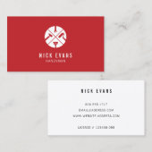 自宅修理ハモダンンドマンロゴ 名刺 (正面/裏面)