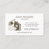 自宅修理用便利業者名刺 名刺 (正面)