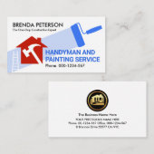 自宅修理絵画の便利屋 名刺 (正面/裏面)
