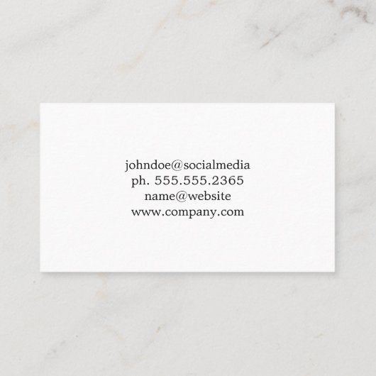 自宅修理 | プロパティ建築 名刺 (裏面)