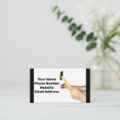 自宅修理 名刺 (スタンド正面)