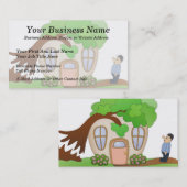 自宅所有者の災害日 名刺 (正面/裏面)