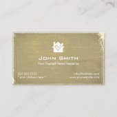 自宅検査ヴィンテージプロフェッショナル 名刺 (正面)