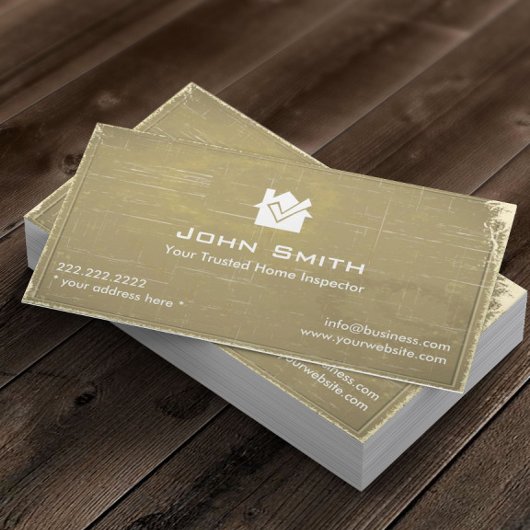 自宅検査ヴィンテージプロフェッショナル 名刺