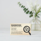 自宅検査金ゴールドブラックビジネスカード 名刺 (スタンド正面)