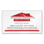 自宅検査 マグネット名刺 (正面)