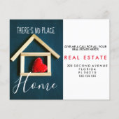 自宅紹介の発表のような場所なし チラシ (正面)