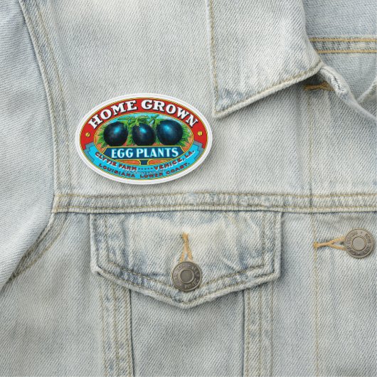 自家栽培の卵植物のピン 名札 (インサイチュ)