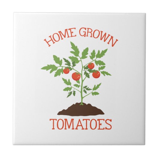 自家栽培 タイル (正面)