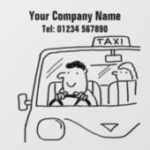 自家用車又はタクシー会社 ウィンドウサイン (シート)