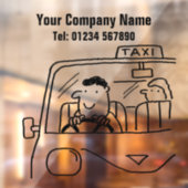 自家用車又はタクシー会社 ウィンドウサイン (シート2)