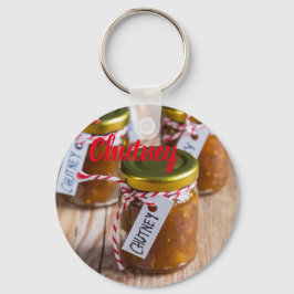 自家製のチュトニーオニオンパイナップルキッチンギフト キーホルダー