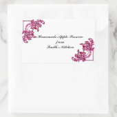 自家製の商品ラベルテンプレート – シール (バッグ)