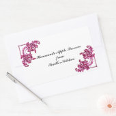 自家製の商品ラベルテンプレート – シール (封筒)