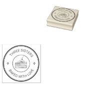 自家製の大きなロゴカスタムビジネスを作る ラバースタンプ (押印)