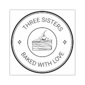 自家製の大きなロゴカスタムビジネスを作る ラバースタンプ (インプリント)