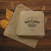 自家製の甘いケーキを自分で作る ラバースタンプ