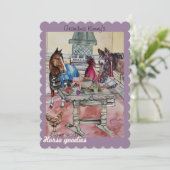 自家製の馬のグッズ シーズンカード (スタンド正面)