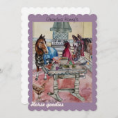 自家製の馬のグッズ シーズンカード (正面/裏面)