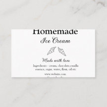 自家製アイスクリームに愛で作った食材を加える