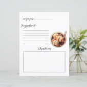 自家製アイスクリームのレシピブックページ (スタンド正面)