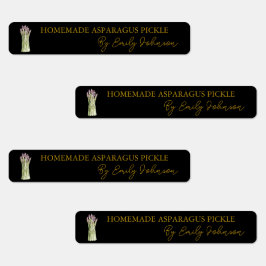 自家製アスパラガスピックルシンラベル ラベル