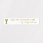 自家製アスパラガスピックルシンラベル ラベル (デザイン1)