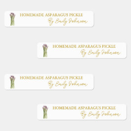 自家製アスパラガスピックルシンラベル ラベル