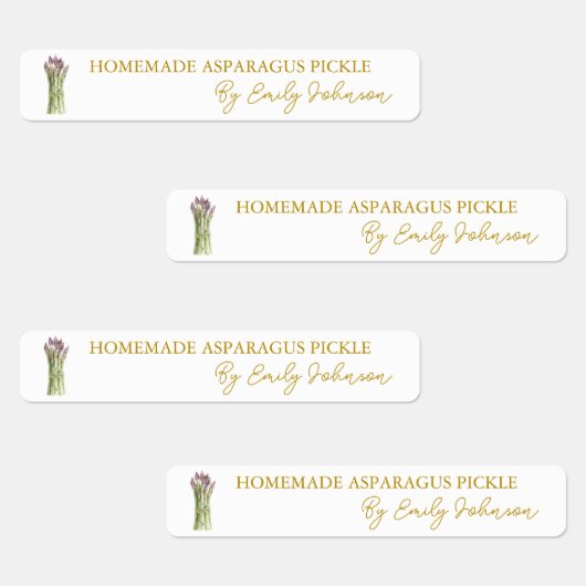 自家製アスパラガスピックルシンラベル ラベル (グループ)