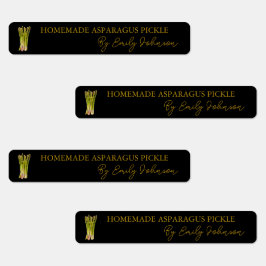 自家製アスパラガスピックルシンラベル ラベル