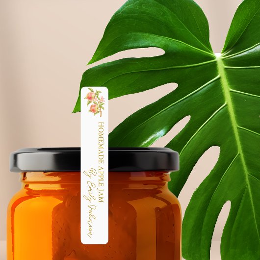 自家製アップルジャムシンシールラベル ラベル