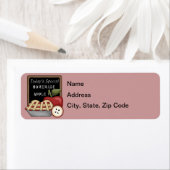 自家製アップルパイ差出人住所ラベル ラベル (インサイチュ)