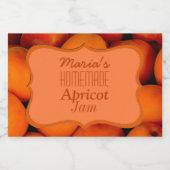 自家製アプリコットジャム フードラベル (シングルラベル)