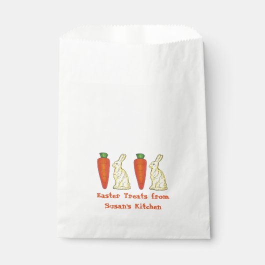 自家製イースターキャンディバニーラビットキャロットトリート フェイバーバッグ (正面)