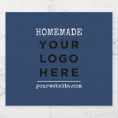 自家製ウェブサイトあなたのビジネスロゴ製品 ビールラベル (シングルラベル)